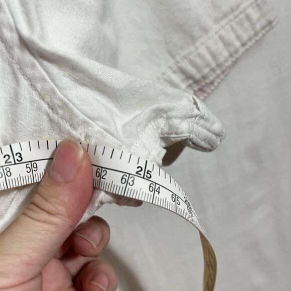 Robert Graham Shirt Mens Extra Large White Short Sleeve Button Up - Picture 10 of 10